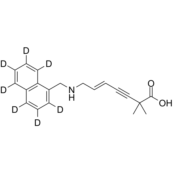 N-Desmethylcarboxy Terbinafine-d7