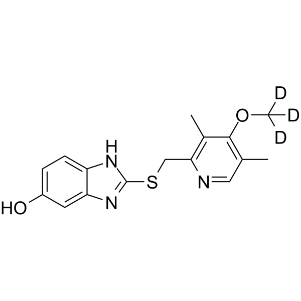 5-O-Desmethyl Omeprazole sulfide-d3