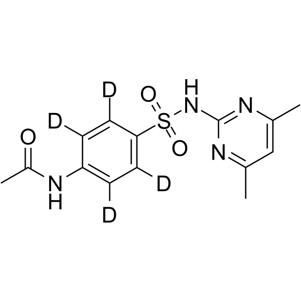 N-Acetyl sulfamethazine-d4