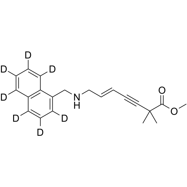 N-Desmethylcarboxy Terbinafine methyl ester-d7