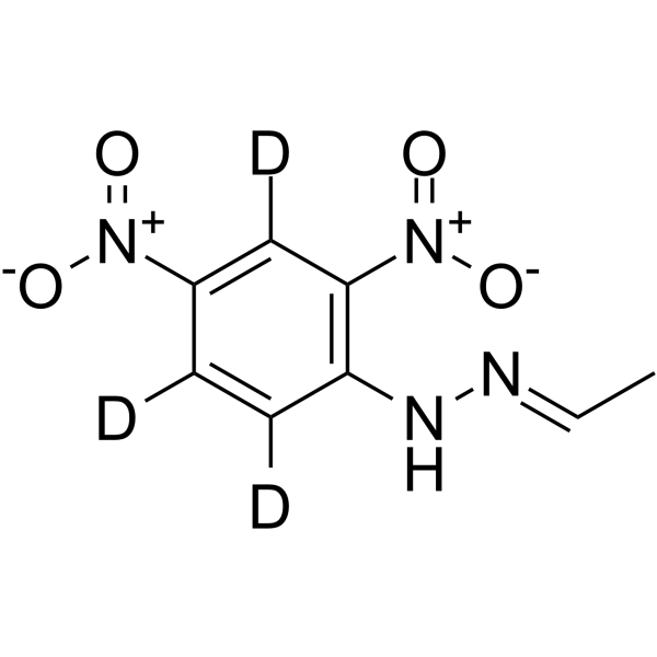 Acetaldehyde 2,4-Dinitrophenylhydrazone-3,5,6-d3