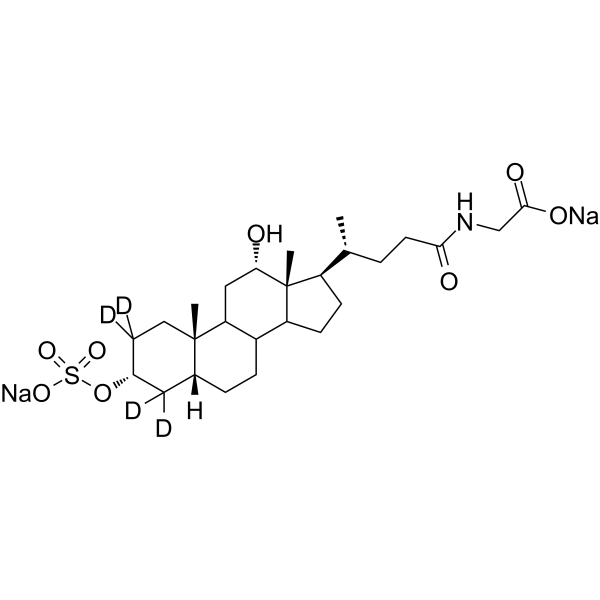 Taurodeoxycholic Acid-3-Sulfate-d4(Sodium Salt)