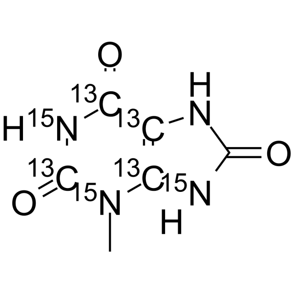 3-Methyluric Acid-13C4,15N3