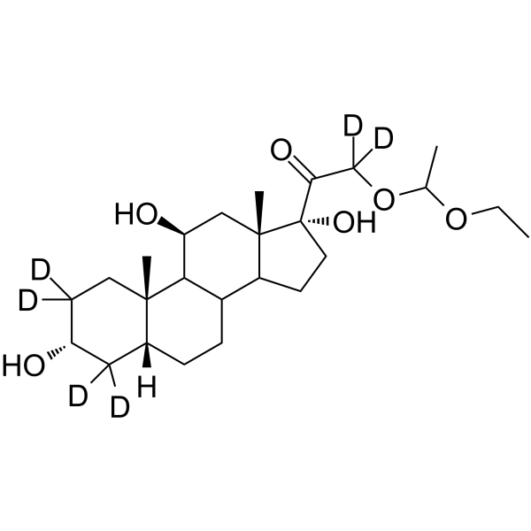 Tetrahydrocortisol 21-O-(1-ethoxy ethyl) ether-d6