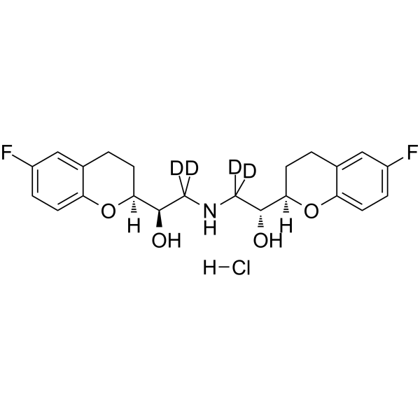 (+)-Nebivolol-d4 hydrochloride