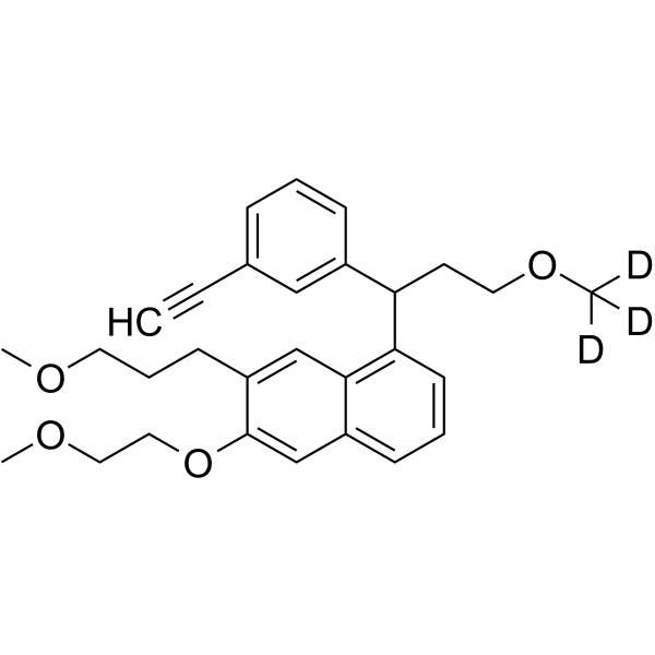 N-(2-Methoxyethyl) Erlotinib-d3