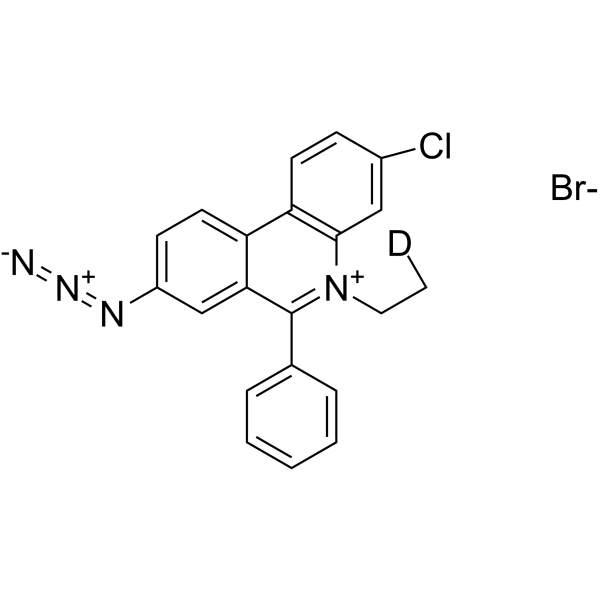 3-Azido-8-chloro Ethidium-d1 bromide