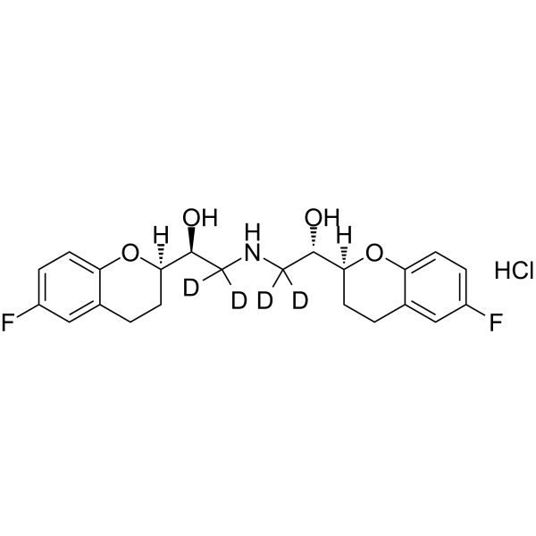 (-)-Nebivolol-d4 hydrochloride