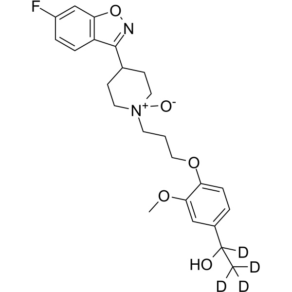 Hydroxy Iloperidone N-oxide-d4