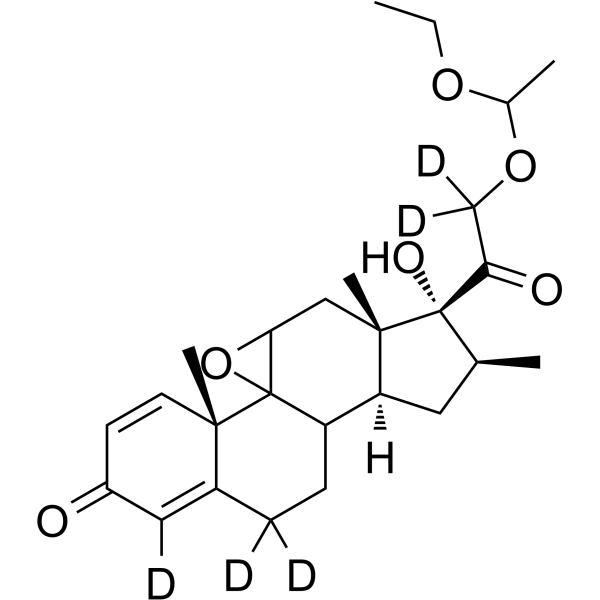 21-(1-Ethoxyethyl) Beclomethasone 9,11-epoxide-d5