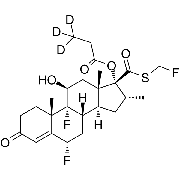 1,2-Dihydro fluticasone propionate-d3