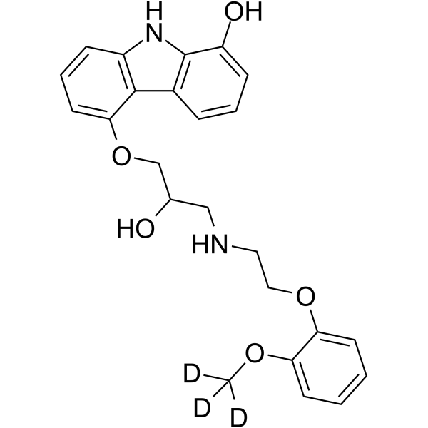 8-Hydroxy Carvedilol-d3