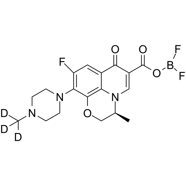 Levofloxacin difluoroboryl ester-d3