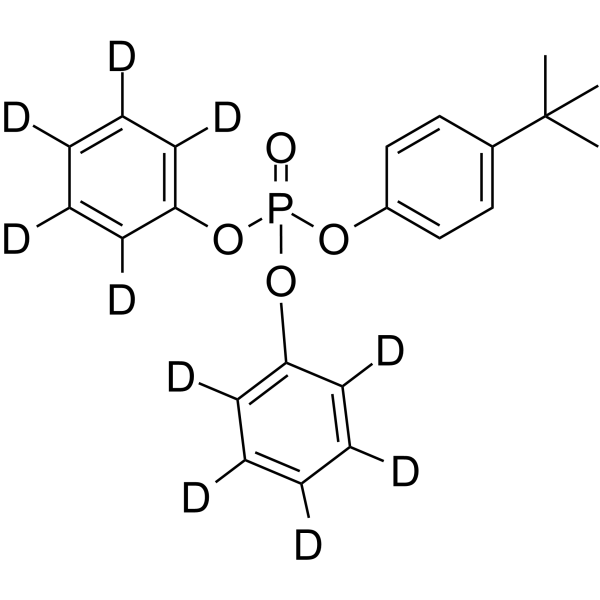 p-t-Butylphenyl diphenyl phosphate-d10