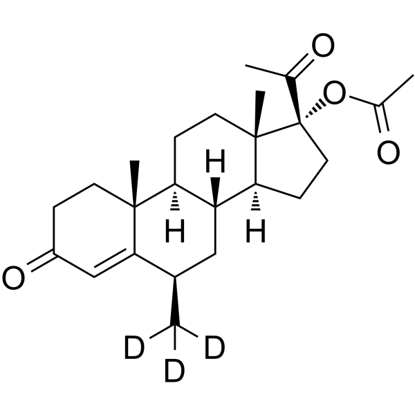 6-Epi-medroxy Progesterone 17-acetate-d3