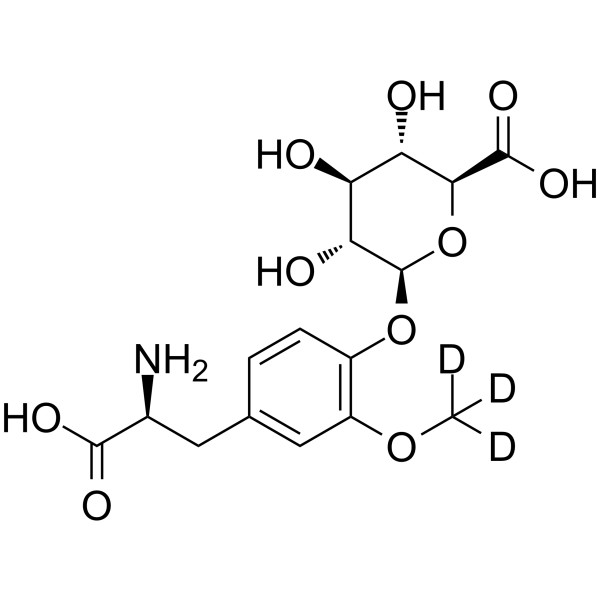 3-O-Methyl-L-DOPA 4-glucuronide-d3