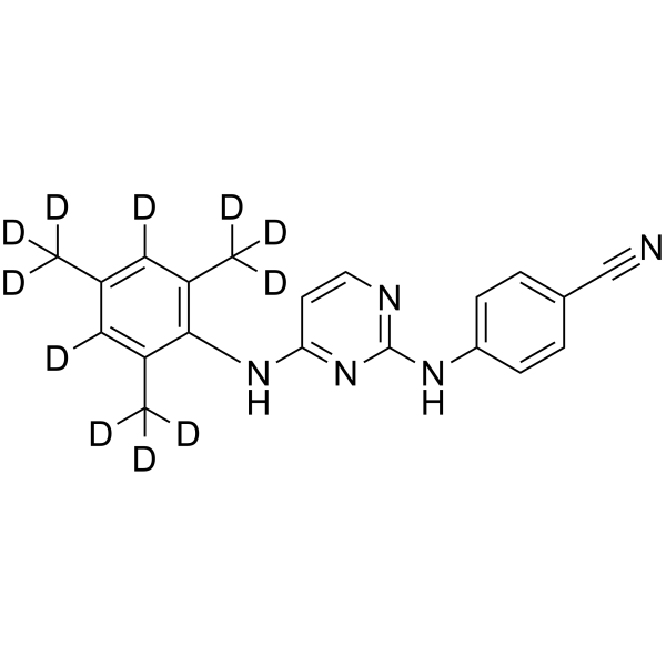 Dapivirine-d11(Synonyms: TMC120-d11;  R147681-d11)