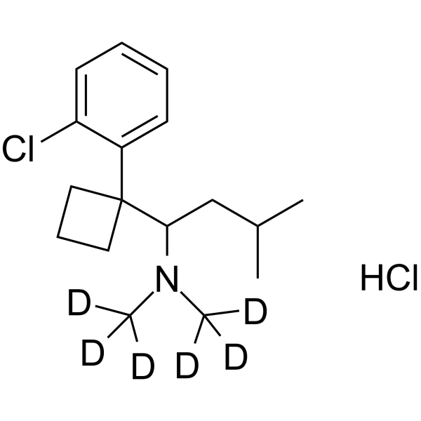 4-Deschloro-2-chloro Sibutramine-d6 hydrochloride