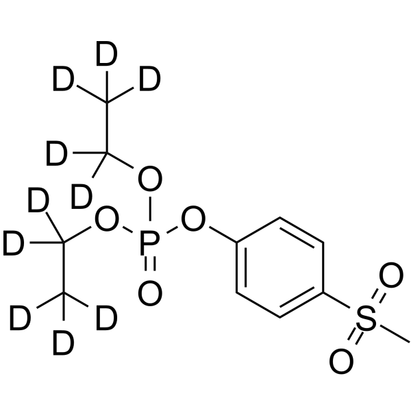 Fensulfothion oxon sulfone-d10