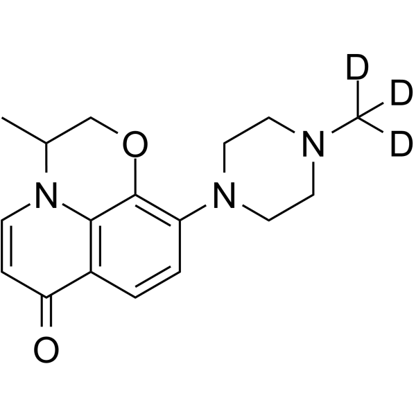 Defluoro-decarboxyl Ofloxacin-d3