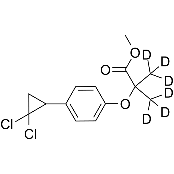 Ciprofibrate methyl ester-d6