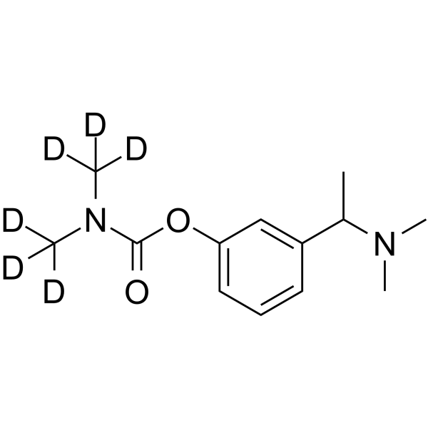 N-Desethyl N-methyl rac-Rivastigmine-d6