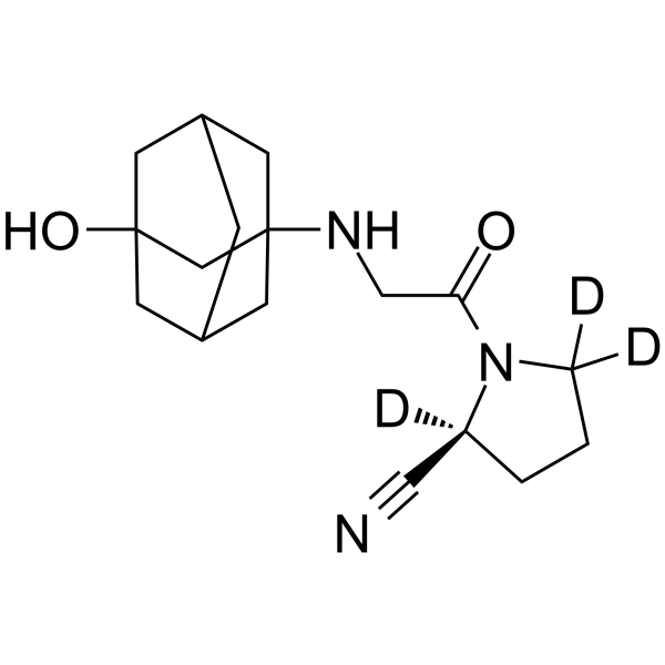 Vildagliptin-d3(Synonyms: LAF237-d3;  NVP-LAF 237-d3)