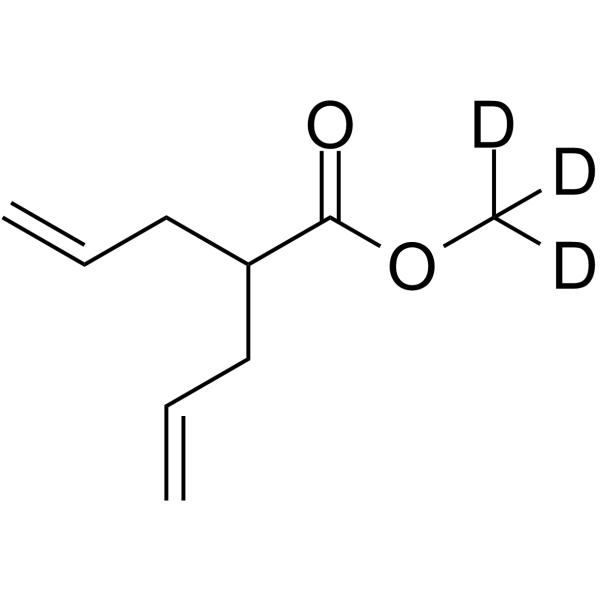 Diallylacetic acid methyl ester-d3