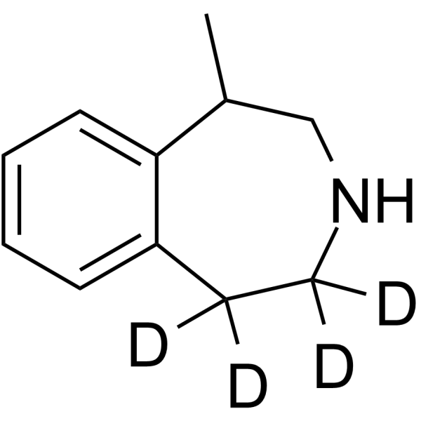 1-Methyl-2,3,4,5-tetrahydro-1H-3-benzazepine-d4