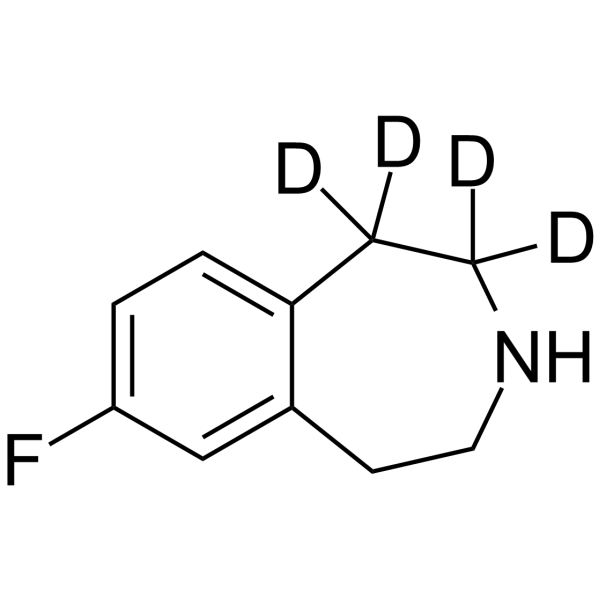 7-Fluoro-2,3,4,5-tetrahydro-1H-3-benzazepine-d4