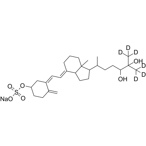 Secalciferol 3-sulfate-d6 sodium