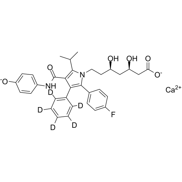 4-Hydroxy Atorvastatin-d5 calcium