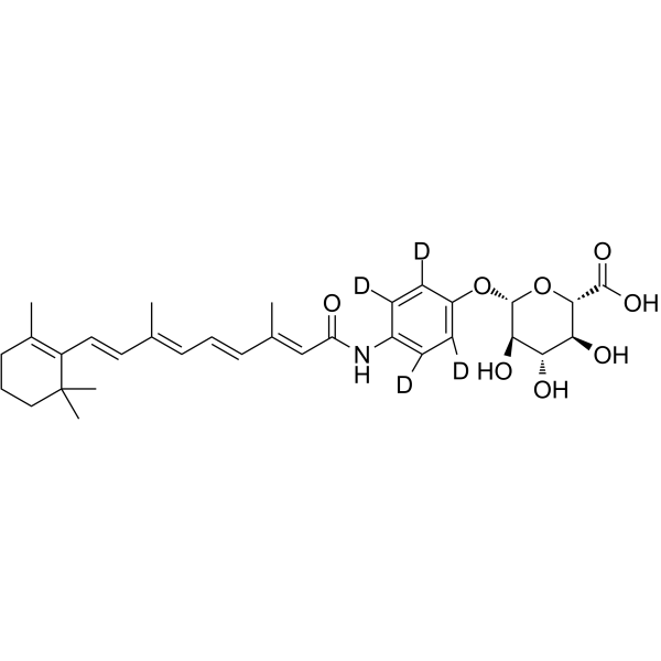 Fenretinide glucuronide-d4