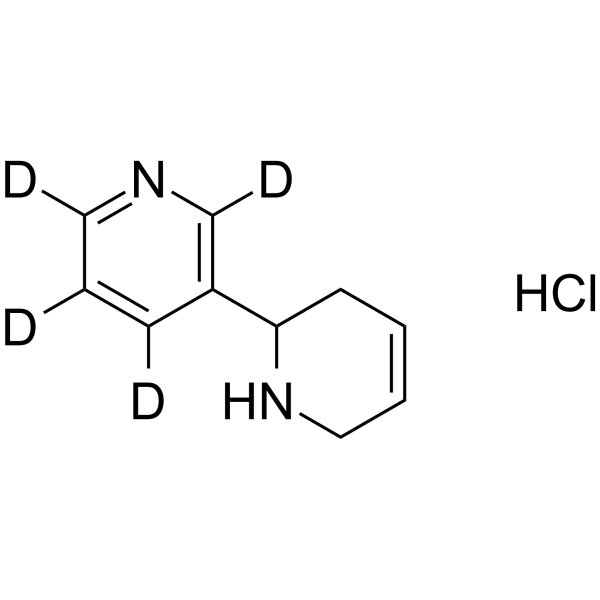 (Rac)-Nicotine EP impurity A-d4 hydrochloride