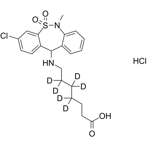 Tianeptine-d6 hydrochloride
