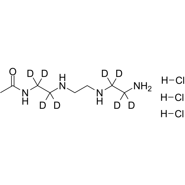 N1-Acetyl triethylenetetramine-d8 trihydrochloride