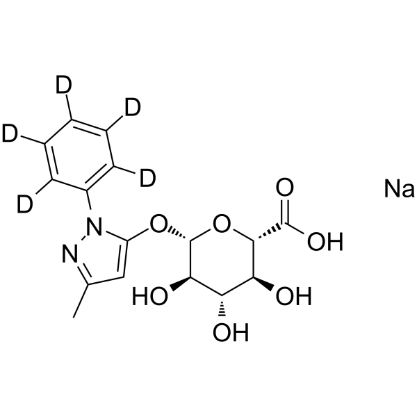 Edaravone glucuronide-d5 sodium