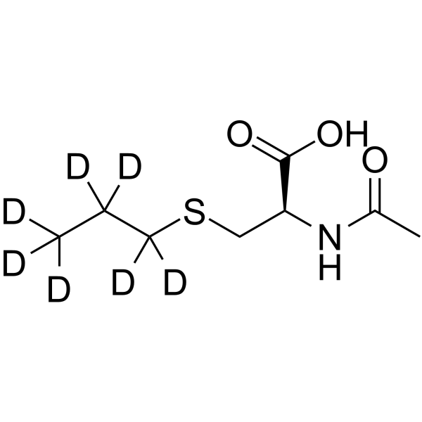 N-Acetyl-S-propyl-L-cysteine-d7