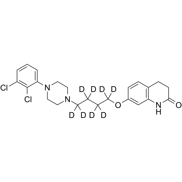 Aripiprazole (1,1,2,2,3,3,4,4-d8)(Synonyms: 阿立哌唑 d8)