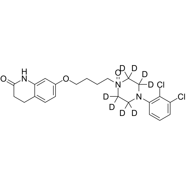 Aripiprazole-d8 N1-Oxide(Synonyms: 阿立哌唑 -d8（N1 氧化物）)