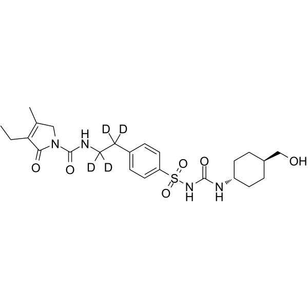 trans-Hydroxy Glimepiride-d4