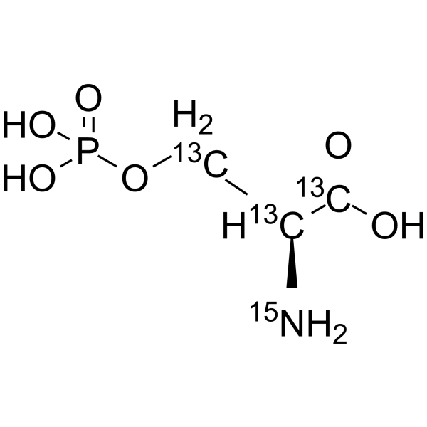 O-Phospho-L-serine-13C3,15N(Synonyms: L-Serine O-phosphate-13C3,15N;  L-SOP-13C3,15N)