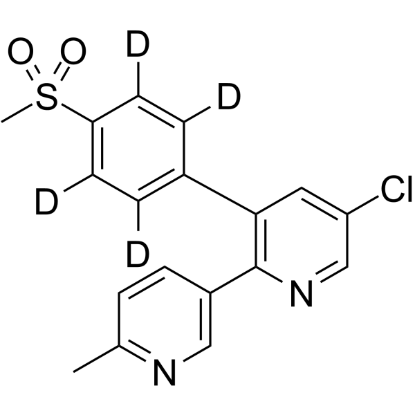 Etoricoxib-d4(Synonyms: 依托考昔 D4; MK-0663-d4;  L-791456-d4)