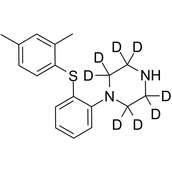 Vortioxetine D8(Synonyms: Lu AA 21004 D8)