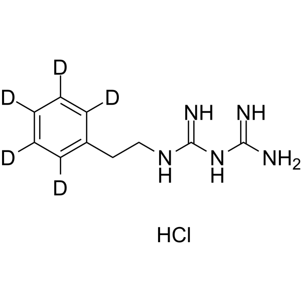 Phenformin-d5 hydrochloride(Synonyms: Phenethylbiguanide-d5 hydrochloride)