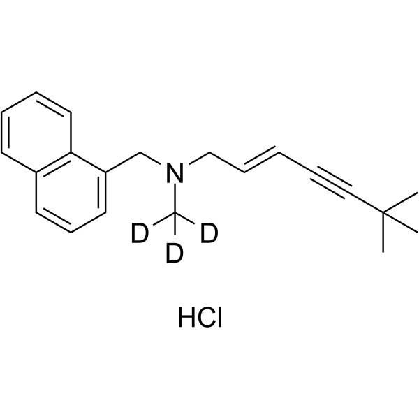 Terbinafine-d3 hydrochloride(Synonyms: TDT 067-d3 hydrochloride)
