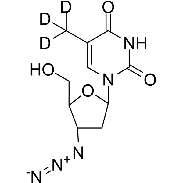 Zidovudine-d3(Synonyms: Azidothymidine-d3;  AZT-d3;  ZDV-d3)