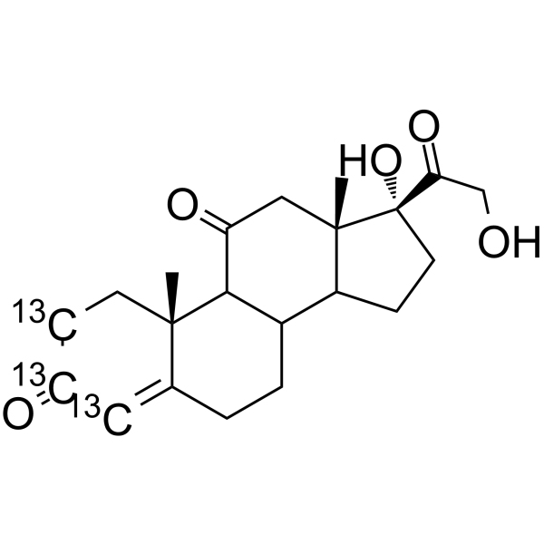 Cortisone-13C3(Synonyms: 可的松 13C3)