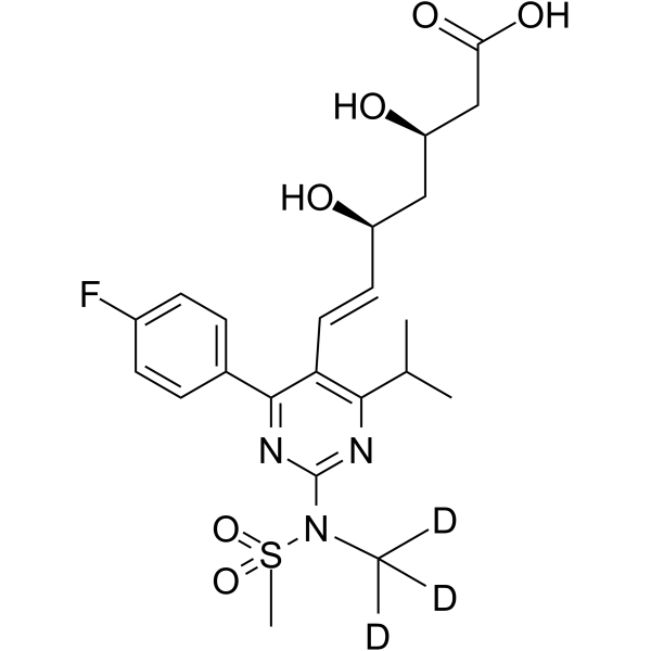 Rosuvastatin D3(Synonyms: ZD 4522 D3)