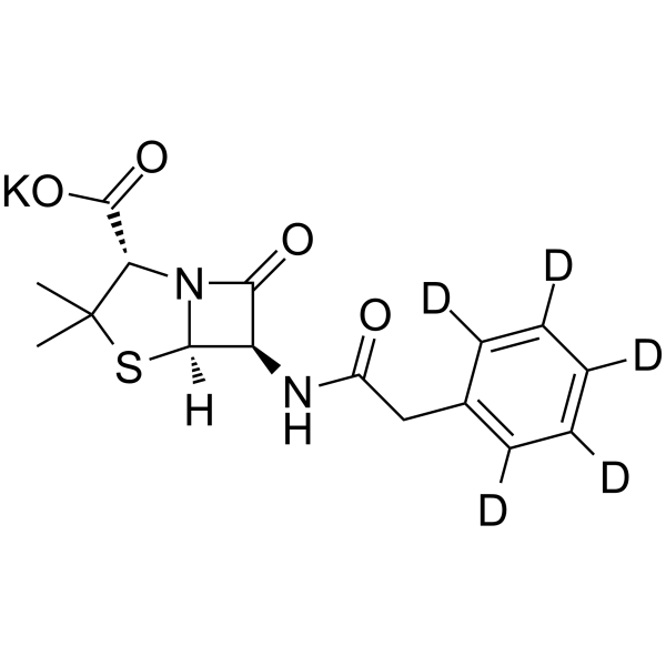 Penicillin G-d5 potassium(Synonyms: Benzylpenicillin-d5 potassium)